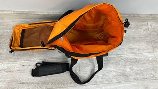 Bolsa alforjas para portabultos