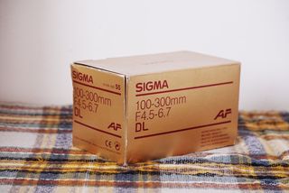 Lente canon EF SIGMA Zoom 100-300mm f4,5-6,7 DL