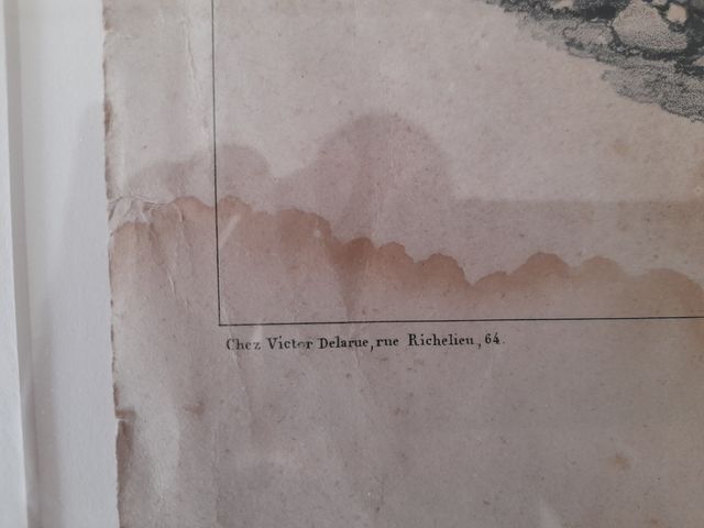 Grabado francés siglo XIX