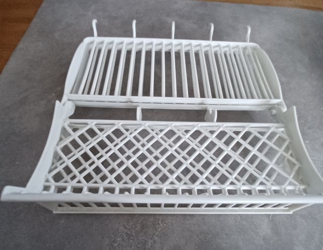 Escurridor platos blanco