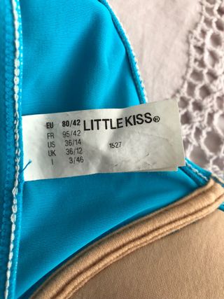 Bikini Little Kiss,talla XL braguita y L sujetador
