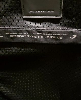 Chaqueta para moto con protecciones 
