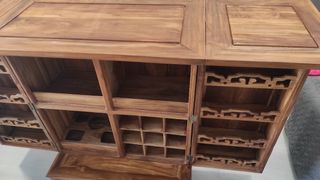 Mueble de teca multifunción