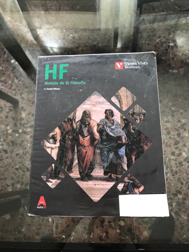 Libro Historia de la Filosofía 2ºBACHILLER