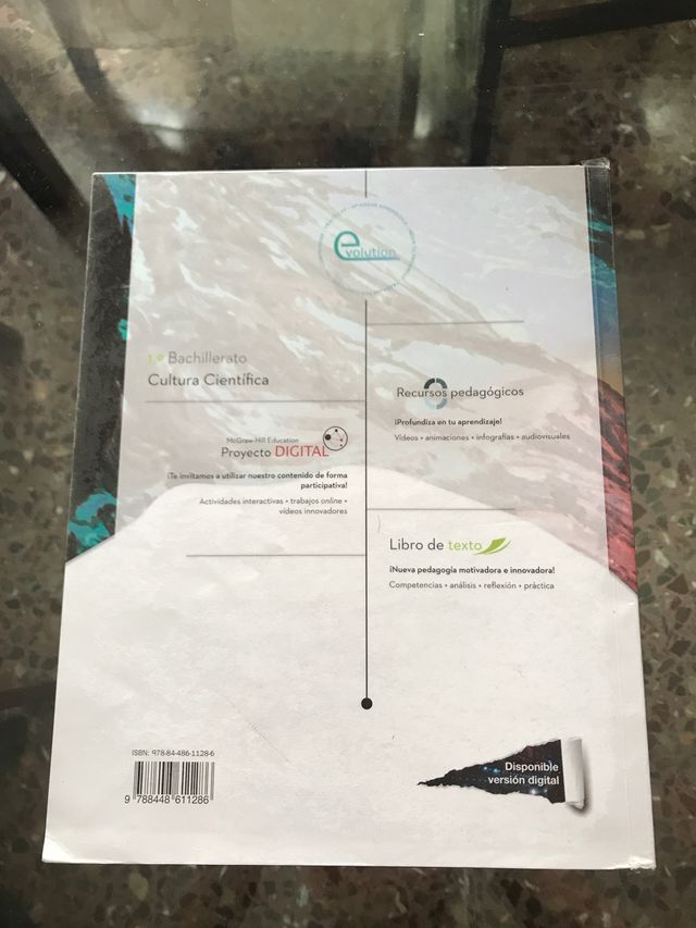 Libro Cultura Cientifica 1ºBACHILLER