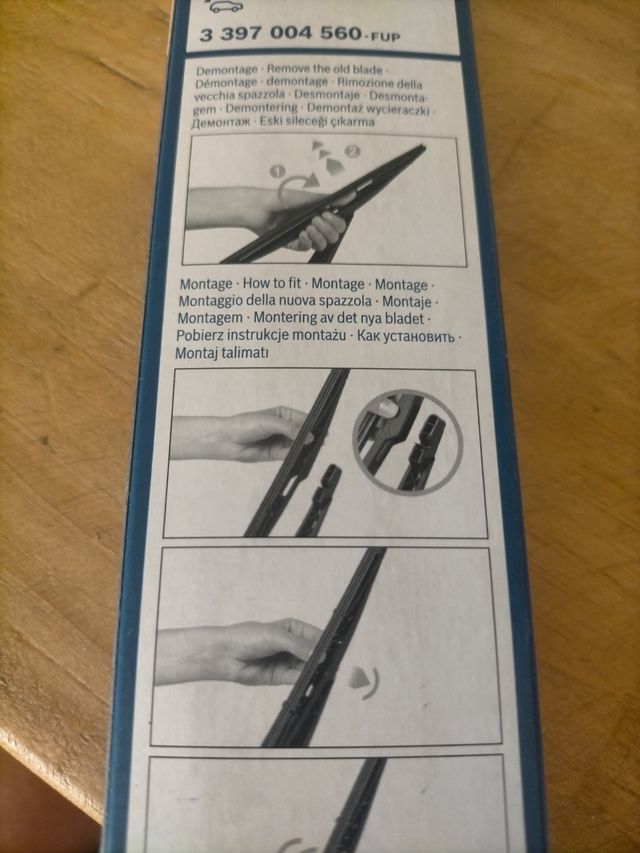 escobilla trasera bosch