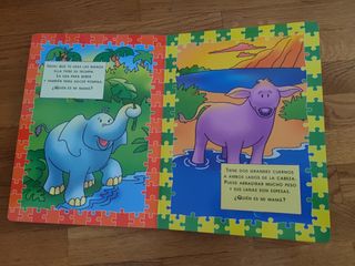Libro + puzzle para niños