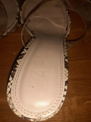 Zapatos de Zara imitación piel