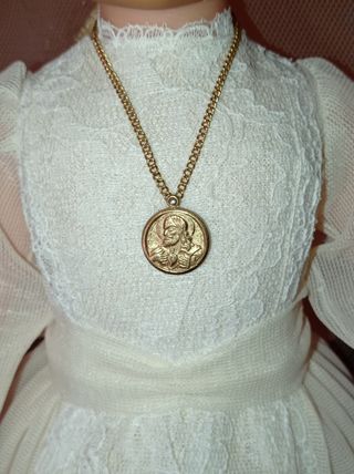 Muñeca de comunión antigüa, año 1967 👰