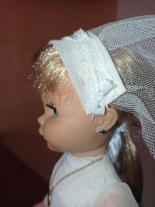 Muñeca de comunión antigüa, año 1967 👰