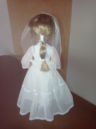 Muñeca de comunión antigüa, año 1967 👰