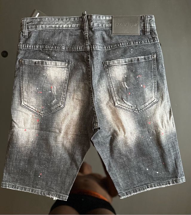 Pantalón Dsquared2 vaquero corto