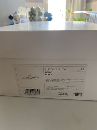 Sandalias negras Bimba y Lola número 39