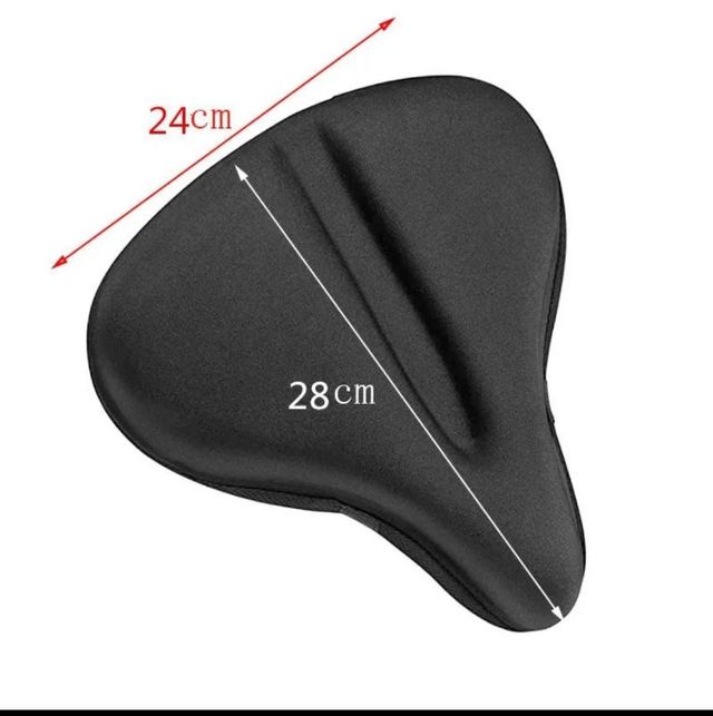 funda sillín gel de bicicleta