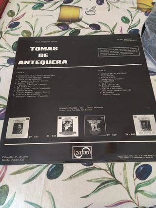Disco Tomas de Antequera 