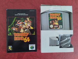 Juego N64 Donkey Kong 64 completo