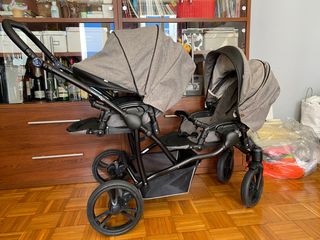 Silla de paseo gemelar BEBETTO42