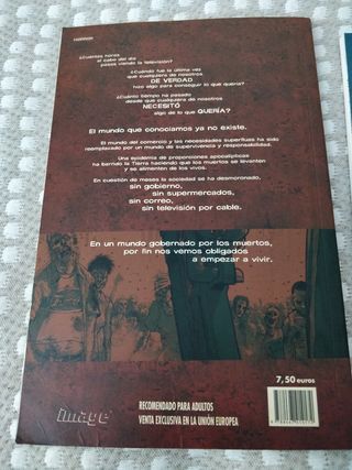Cómics Los muertos vivientes, números 1 y 2
