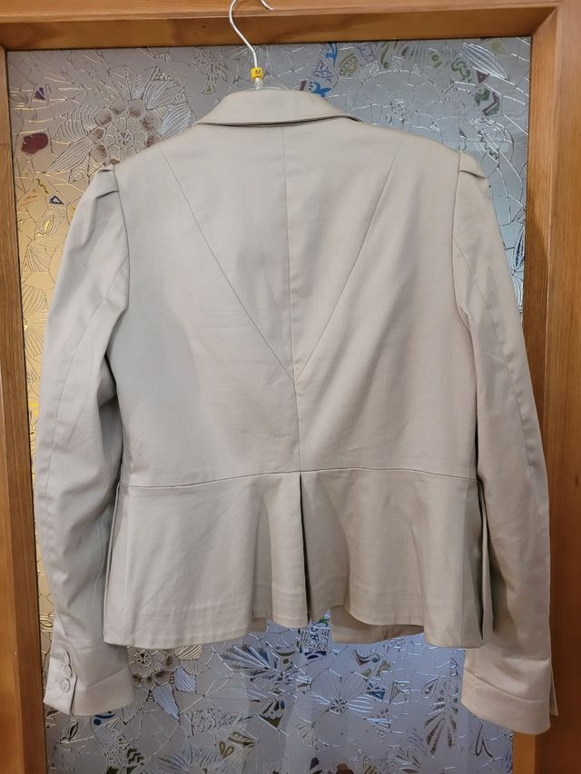 Americana Blazer beis