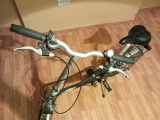 bicicleta unisex de paseo plegable.