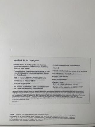 MacBook Air (mediados 2018)