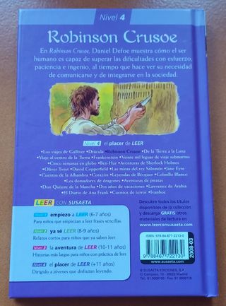 Libro Robinson Crusoe de susaeta