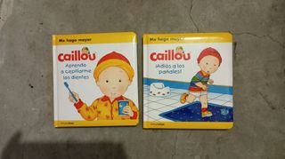 5 Libros por  8€ ( Teo, Caillou y Contrarios)
