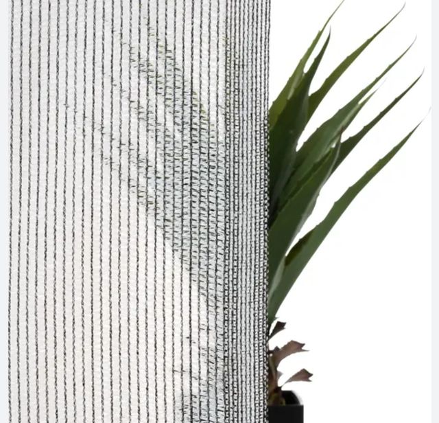 malla blanca para sombra clara 2x50