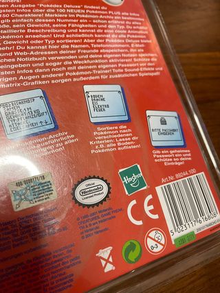 Pokedex Deluxe Tiger Hasbro 2001 Pokemon *BLISTER*