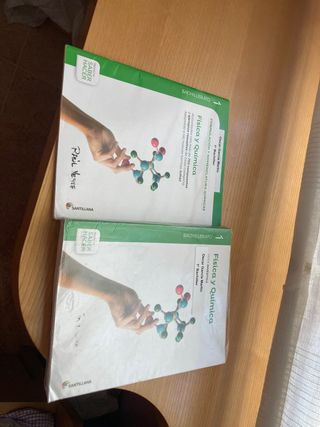 Libros de física y química de 1 de bachillerato