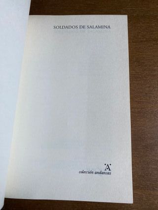 Soldados de Salamina Javier Cercas