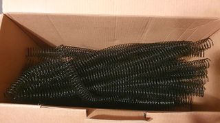 Encuadernadora de gusanillo