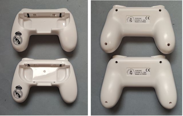 Pair Joycon white + grips
