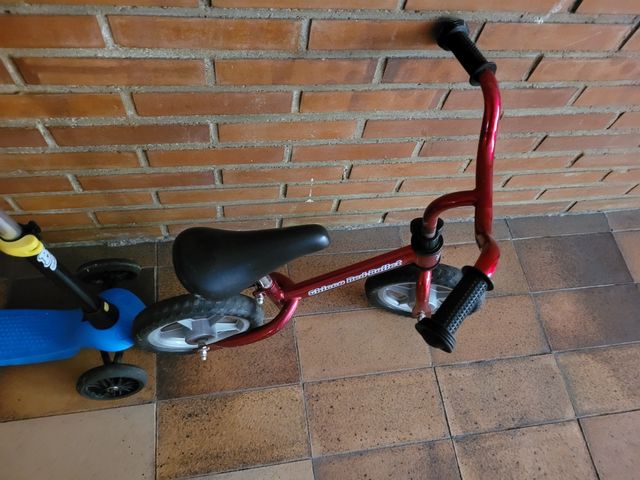 patinete y bici