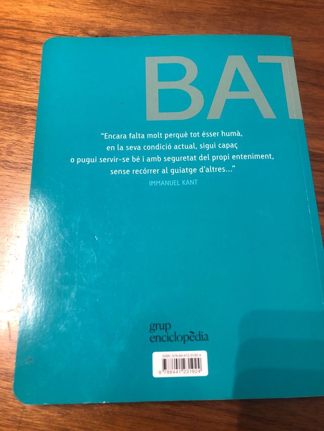 Libro "Història de la filosofia"