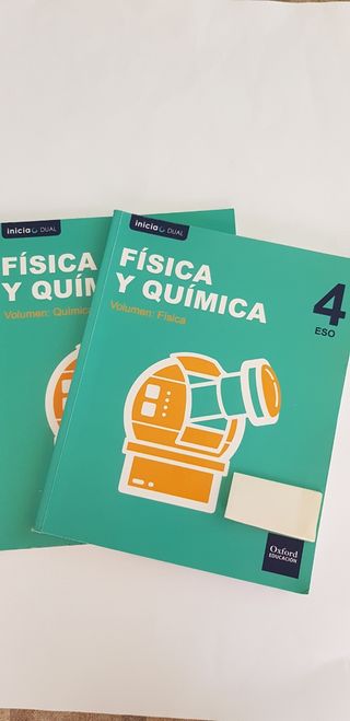 Física y Química 4 ESO ed. Oxford en castellano