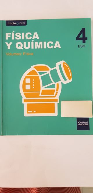 Física y Química 4 ESO ed. Oxford en castellano