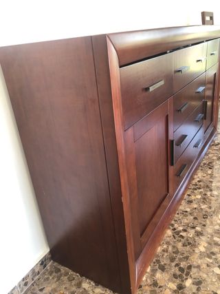 Aparador comedor madera de nogal