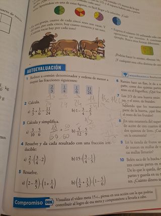 Libros 1 ESO Matemáticas, Anaya