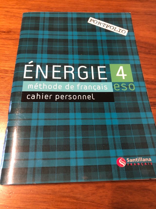 Libro "Cahier personnel"