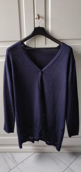 Cardigan lungo Donna taglia XL-XXL
