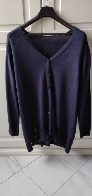 Cardigan lungo Donna taglia XL-XXL