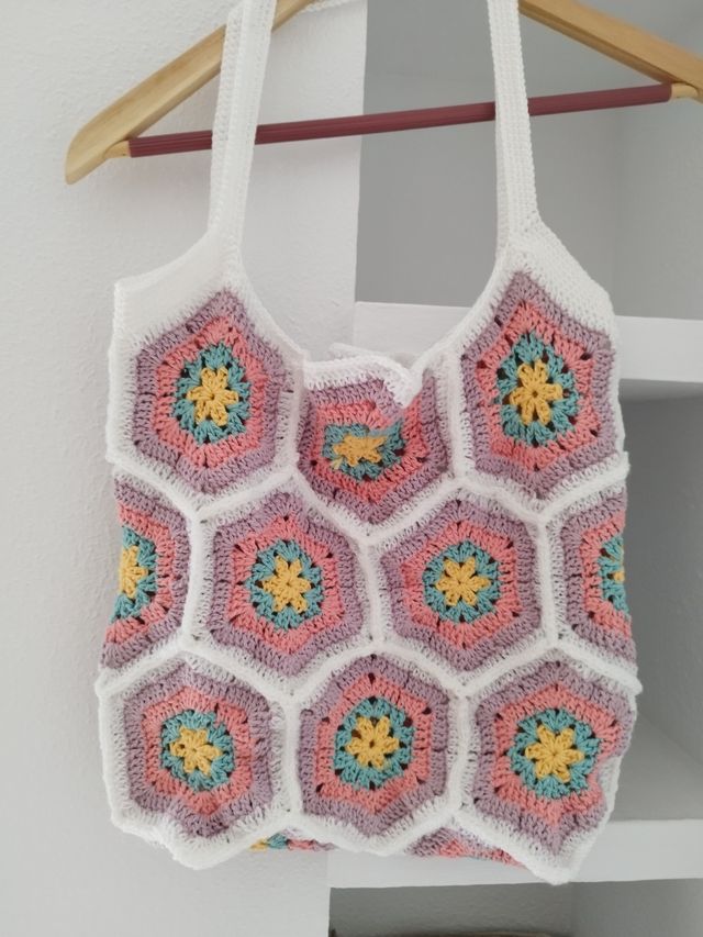 bolso a crochet