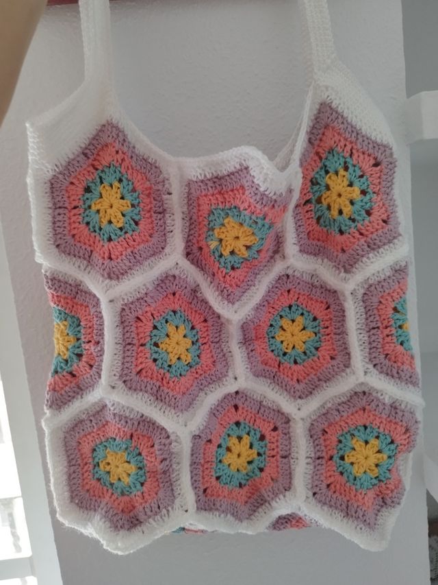 bolso a crochet