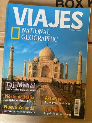 Pack 62 revistas Viajes de National Geographic