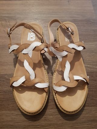 sandalias planas bosanova