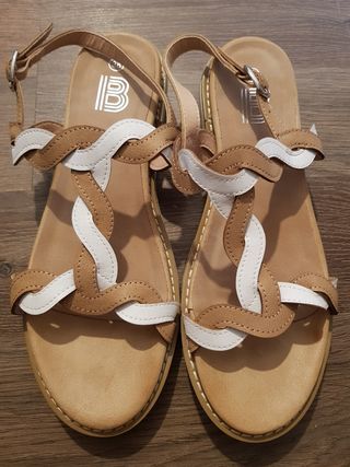 sandalias planas bosanova