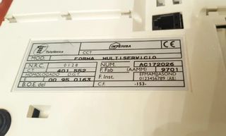 telefonos fijos forma. blancos o negros