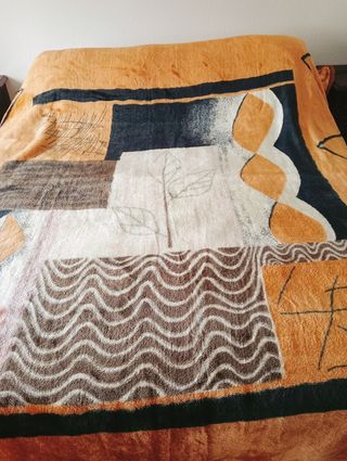 manta para cama de matrimonio