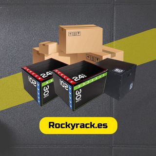 LOTE 2 CAJONES PLIOMETRICOS DE FOAM NEGROS